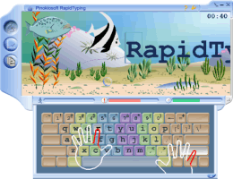 RapidTyping Typing Tutor interface