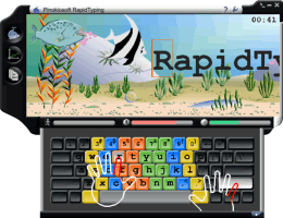 RapidTyping Typing Tutor interface
