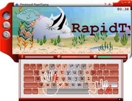 RapidTyping Typing Tutor interface
