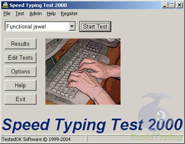 Free Typing Evaluation Program