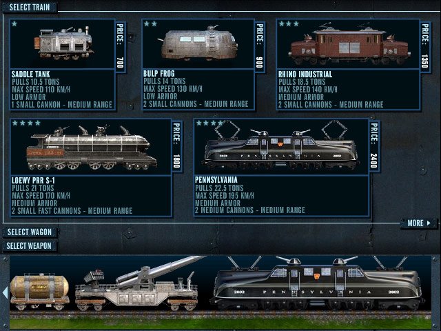 Collection Best Games: Rail of War