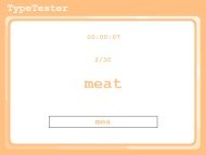 Main screen shot