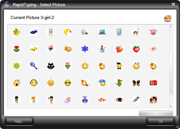 Dialog Select avatar