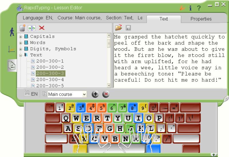 Lessons Editor