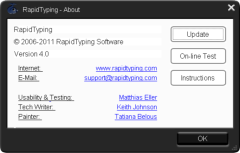 Dialog 'About program'