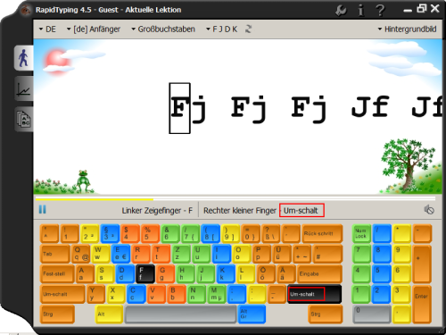 translation control keys