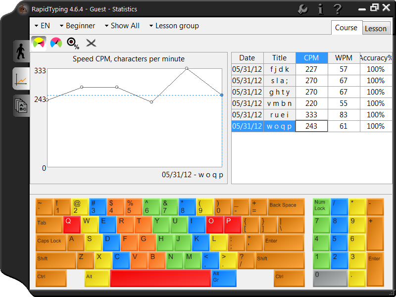 typing tutor 6 old version