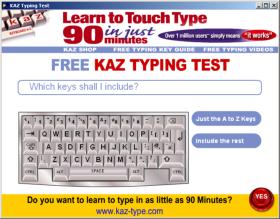 KAZ Typing Test