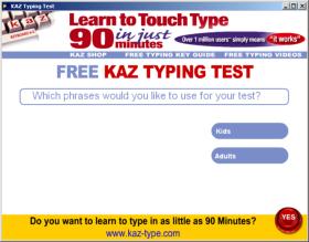 KAZ Typing Test screenshot 3