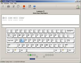 KeyBlaze Typing Tutor screenshot 2