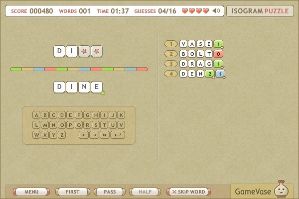 Isogram Puzzle