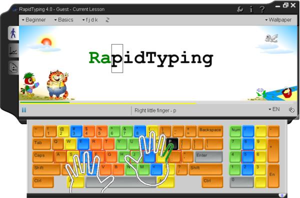 RapidTyping screenshot