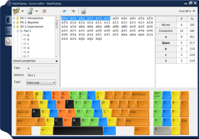 RapidTyping Lesson Editor