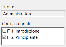 «Proprietà Gruppo» Finestra