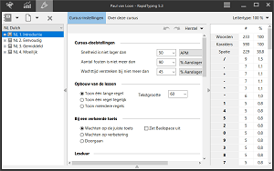 Lesson editor